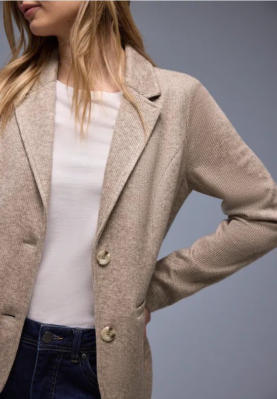Blazer mit Struktur