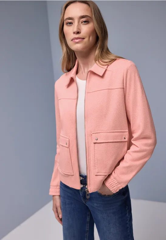 Herringbone Blouson