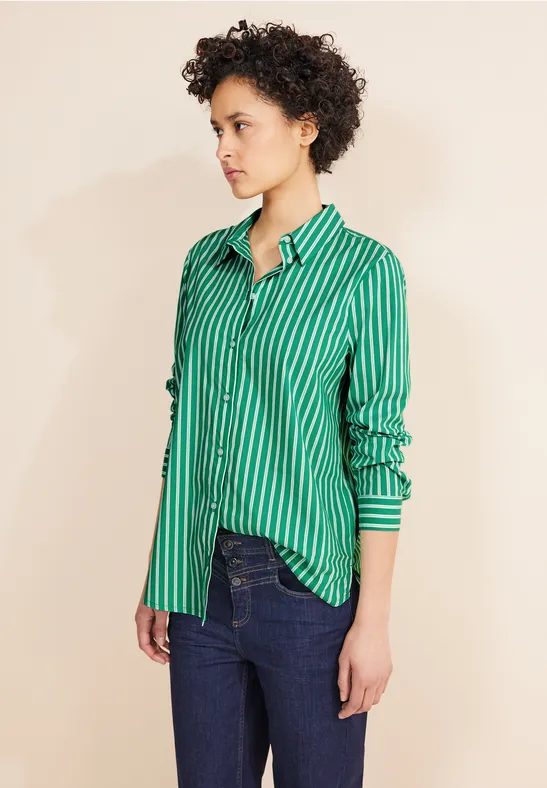 Streifen Hemdbluse