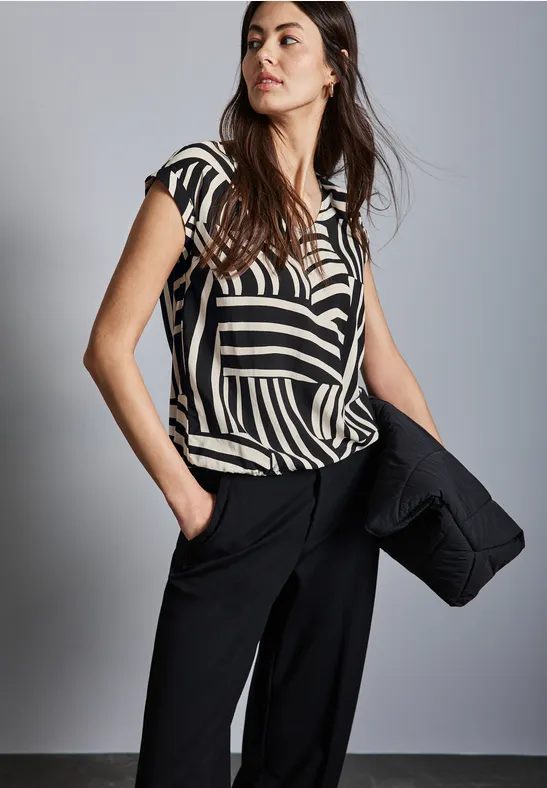 Bedruckte Bluse