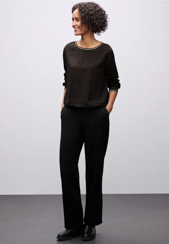 Leo Bluse mit Tapedetails