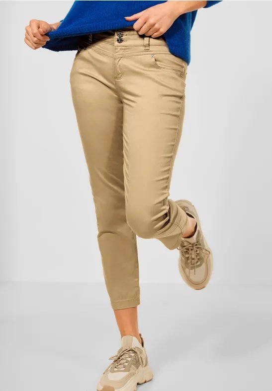 7/8 Casual Fit Hose in Unifarbe
