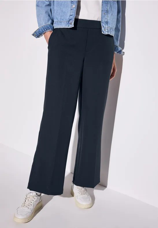 Wide Leg Twill Hose