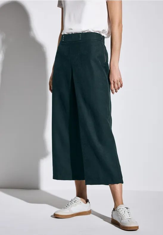 7/8 Twill Culotte