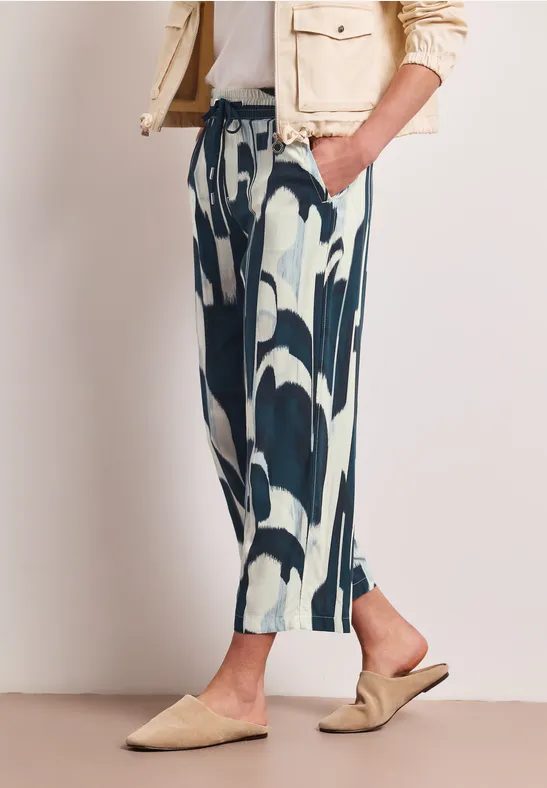 Ikat 7/8 Wide Leg Hose