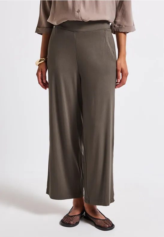 7/8 Wide Leg Jersey