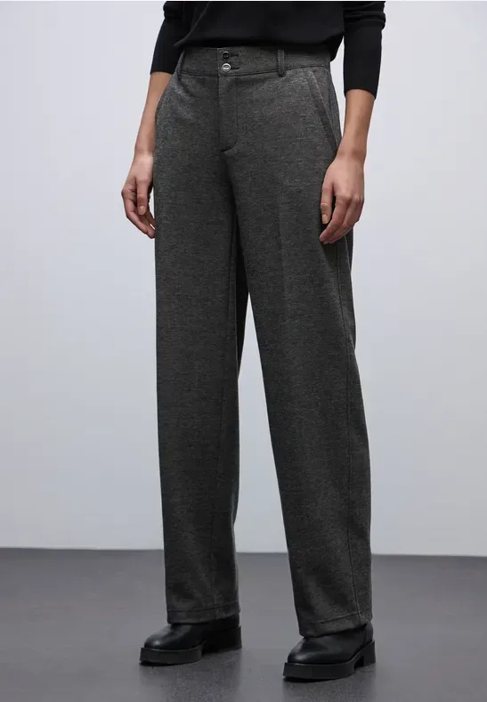 Straight Leg Melange Hose