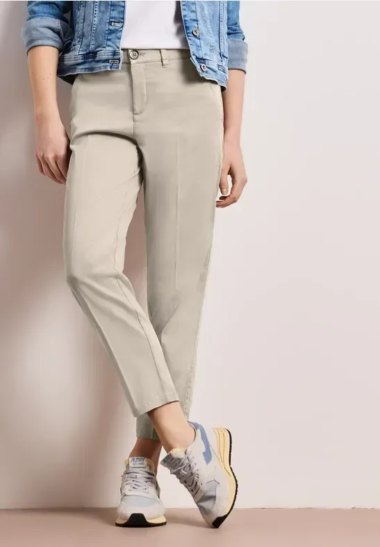 Slim Leg Chino aus Lyocellmix