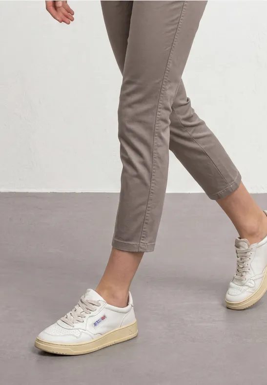 7/8 Slim Leg Hose im Satin