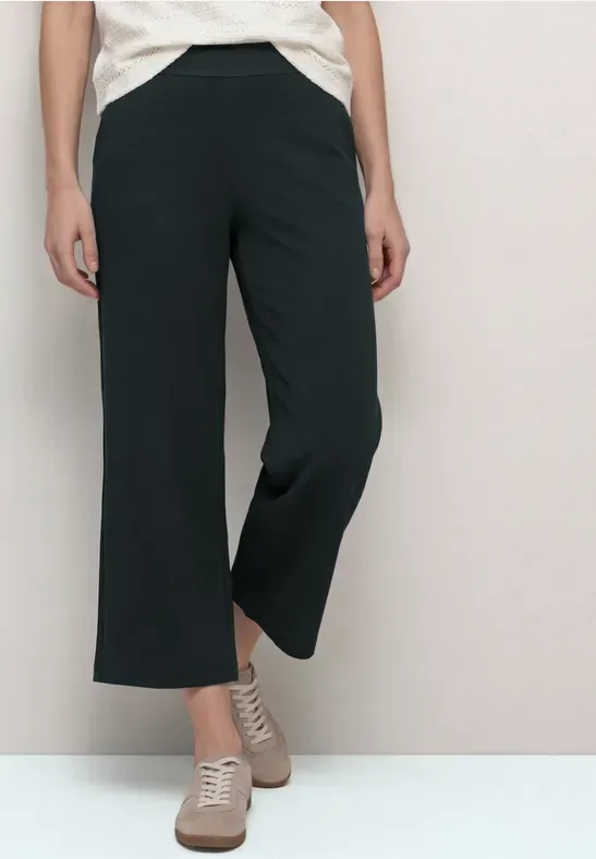 High Waist Wide Leg Hose im Loose Fit