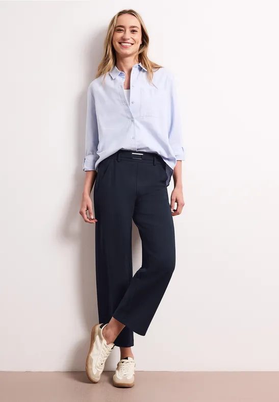 Straight Leg Hose mit Schnallendetail