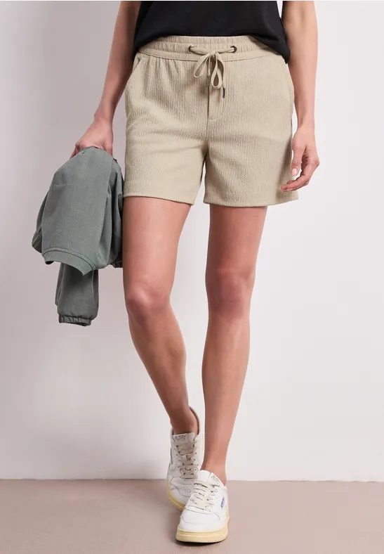 Shorts mit Struktur im Loose Fit