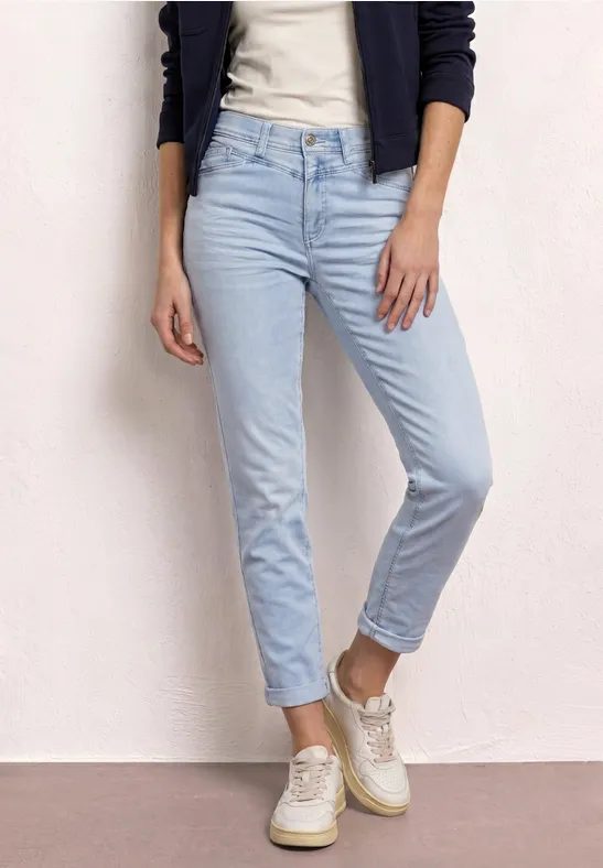 Tapered Leg Jeans im Loose Fit mit Comfort Bund