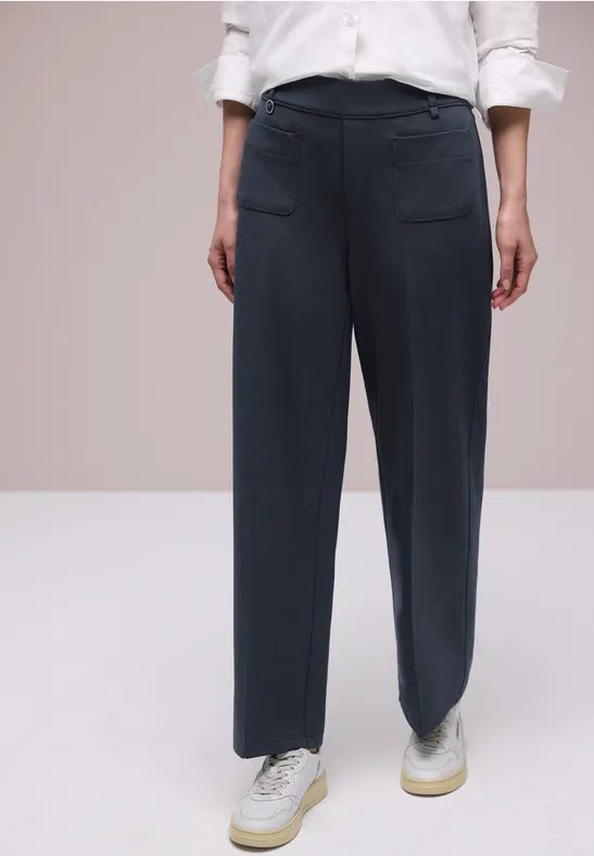 Straight Leg Hose mit Taschen