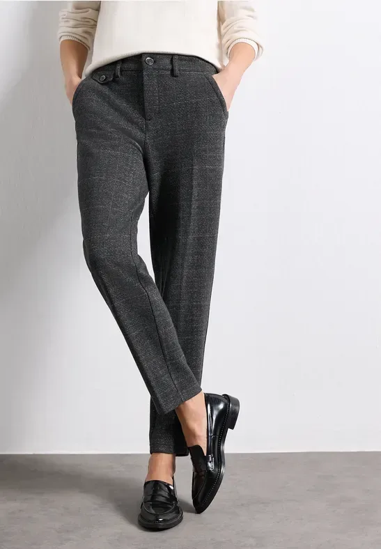 Mid Waist Chino im Casual Fit