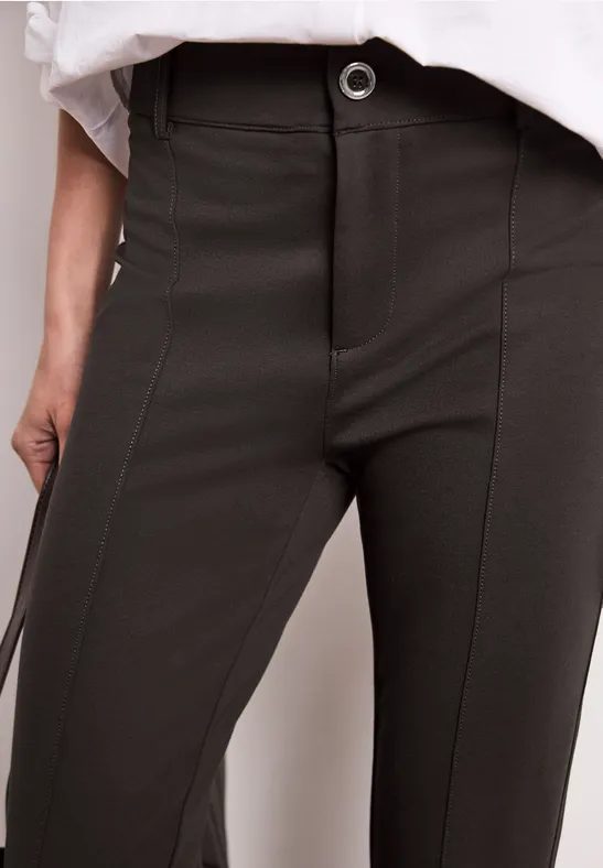 High Waist Bootcut Hose im Skinny Fit