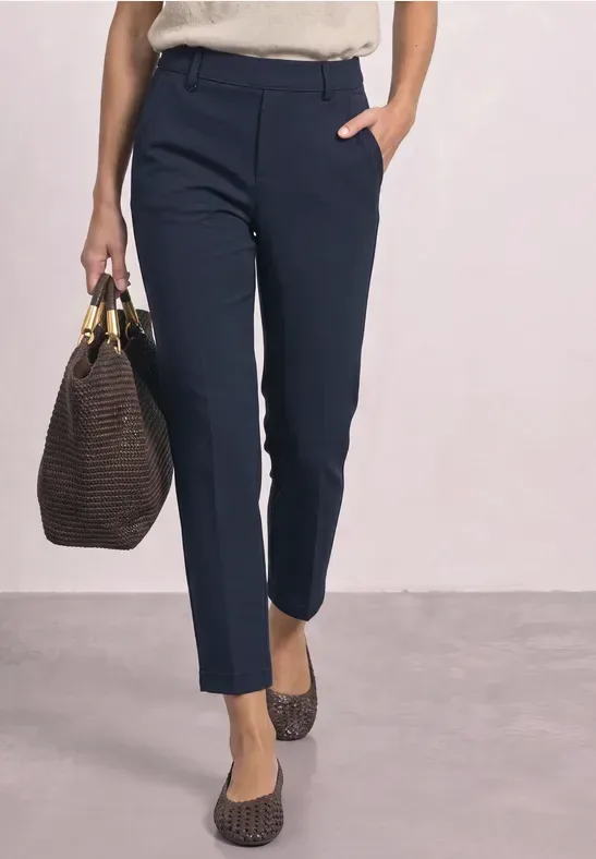 Slim Leg Chino mit Glitzerdetail