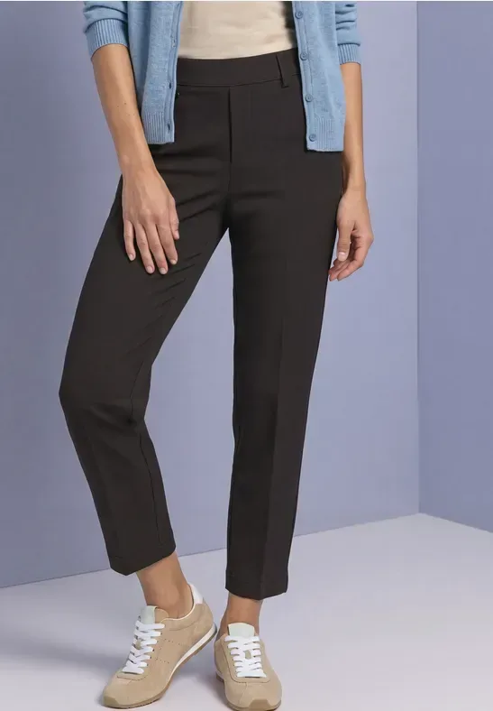 Slim Leg Chino mit Glitzerdetail