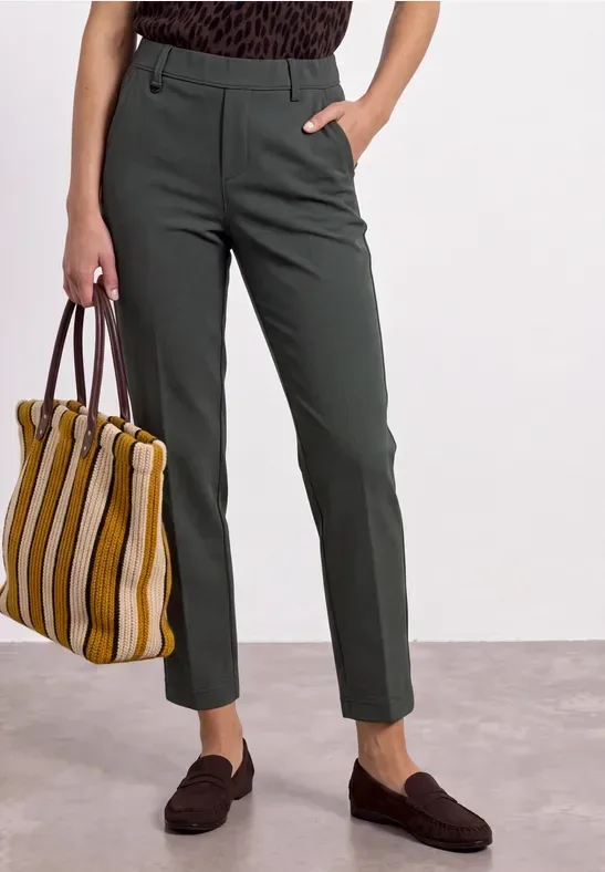 Slim Leg Chino mit Glitzerdetail