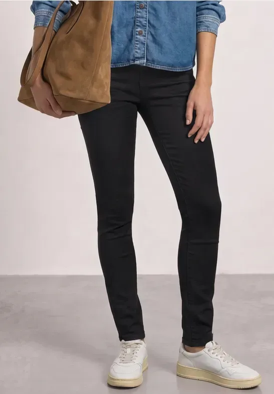 Mid Waist Slim Leg jeans im Slim Fit