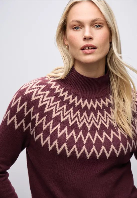 Pullover im Norweger