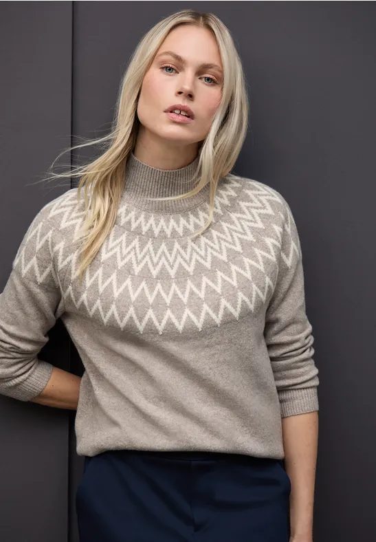 Pullover im Norweger