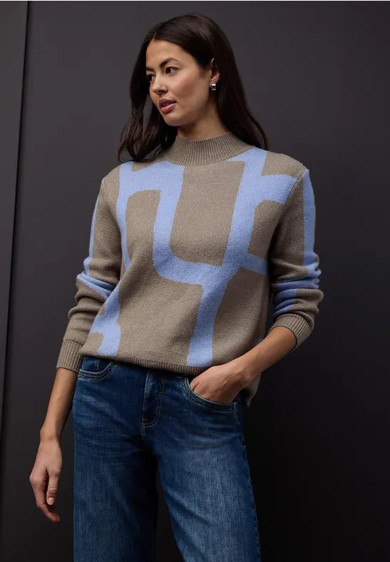 Jacquard Pullover