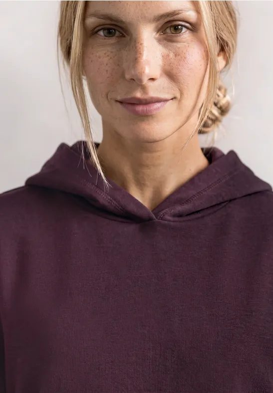 Langarm Sweatshirt mit Kapuze