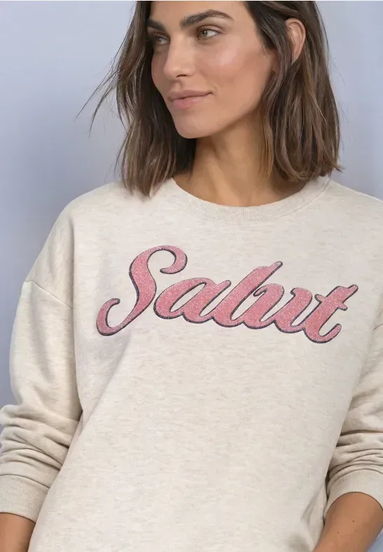 Langarm Sweatshirt mit Artwork