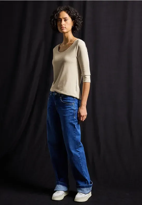 STREET ONE 3/4-Arm-Shirt 