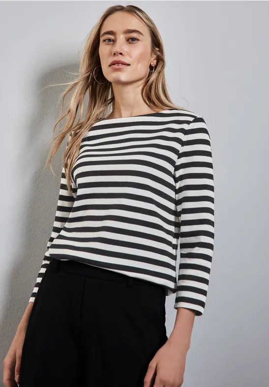 Gestreiftes Shirt