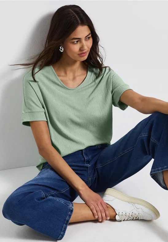 Strukturmix Shirt