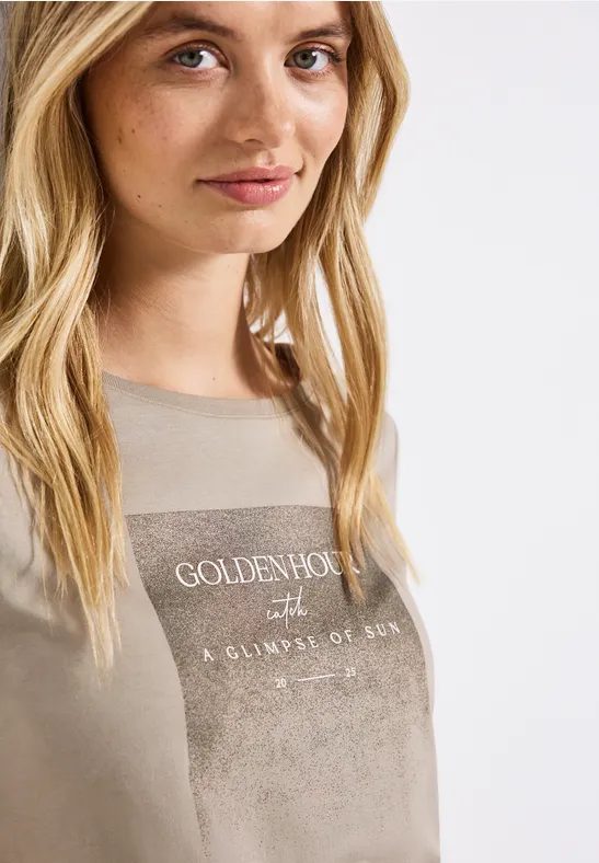 Shirt mit Schimmer