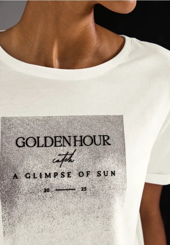 Shirt mit Schimmer