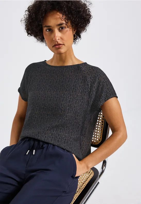 Puzzle Print Shirt