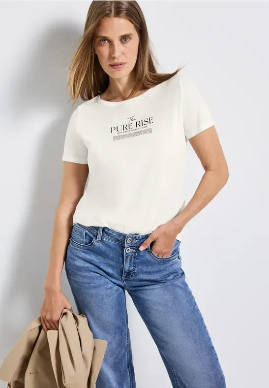Shirt mit Wording Artwork