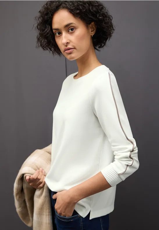 Shirt mit Tape Details
