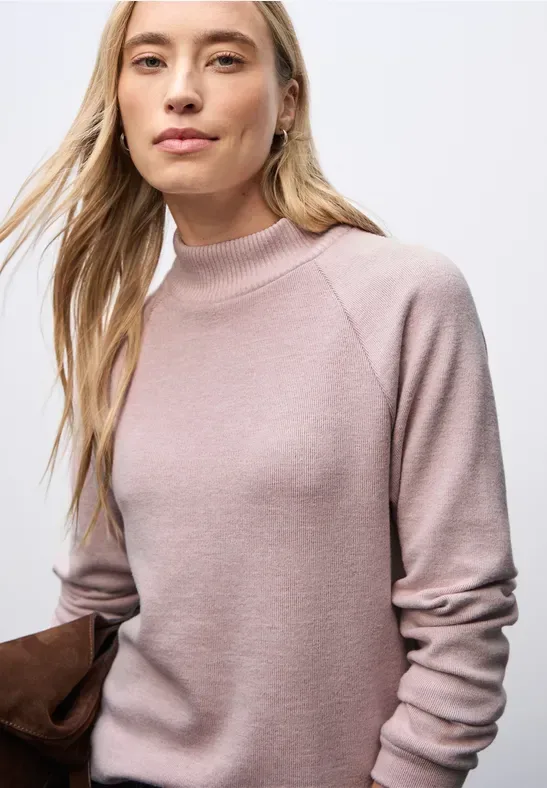 Kuscheliges Melange Shirt