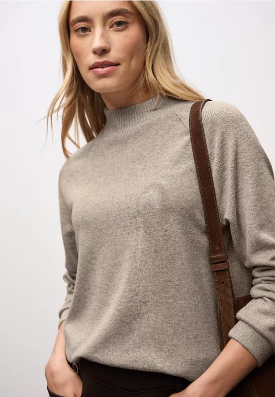 Kuscheliges Melange Shirt