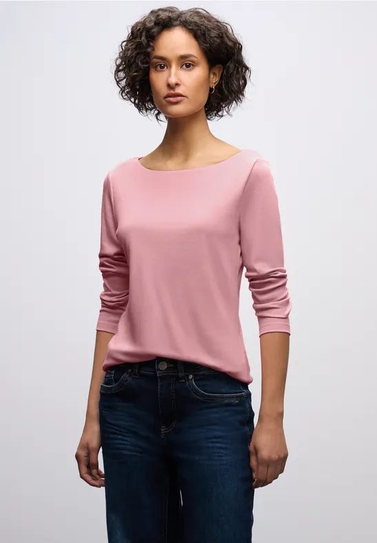 Basic Langarmshirt