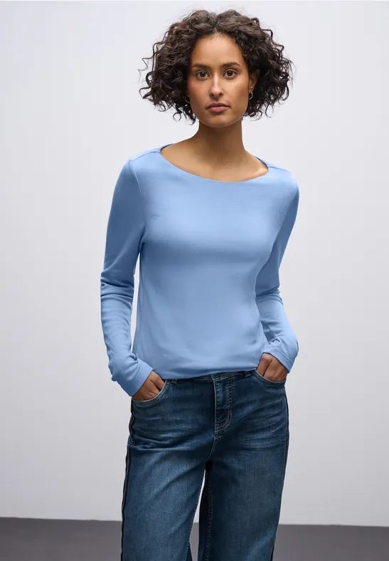 Basic Langarmshirt