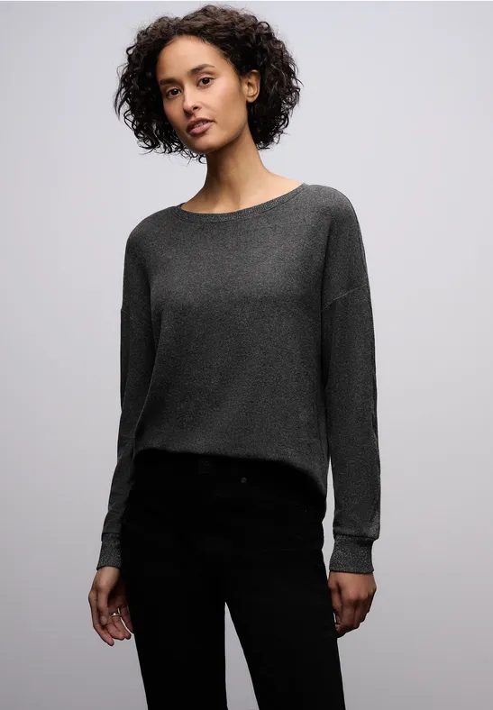 Shirt mit Glitzerdetails