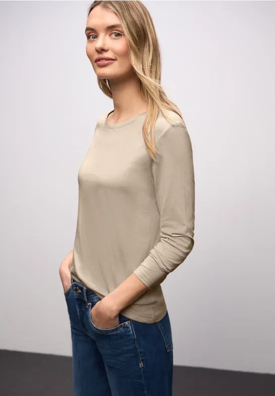 Basic Rundhalsshirt