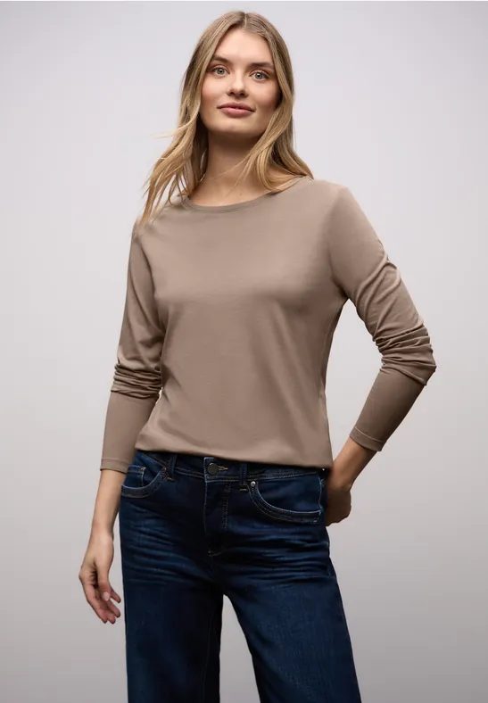 Basic Rundhalsshirt