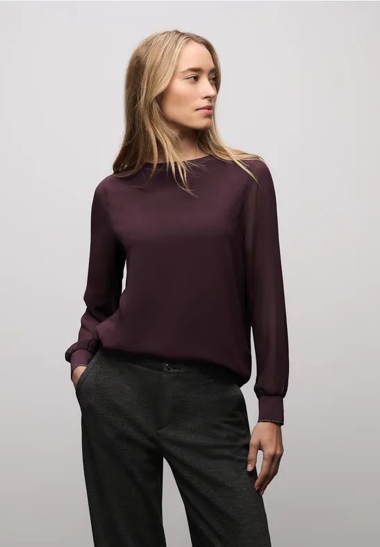 2in1 Chiffon Shirt