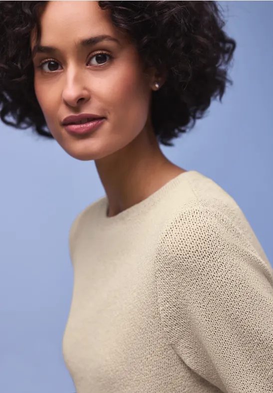 Shirt in Unifarbe