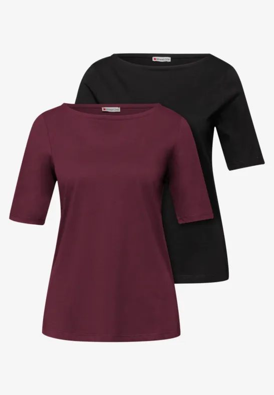 Basic Shirt im 2er