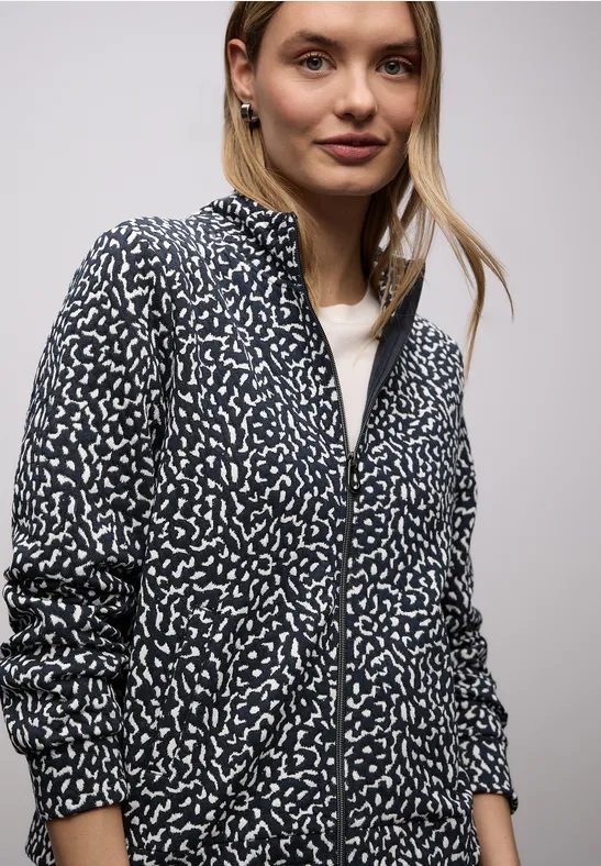 Gemusterte Jacke