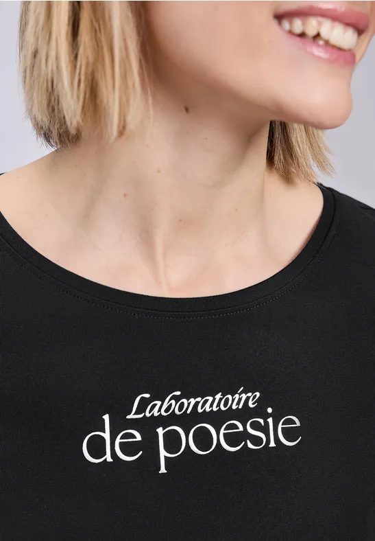 Kurzarm Shirt mit Folien