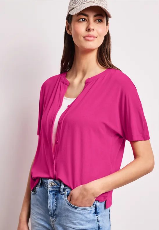Dropped Shoulder Shirt im Tunika
